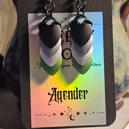 Scalemail Pride Earrings