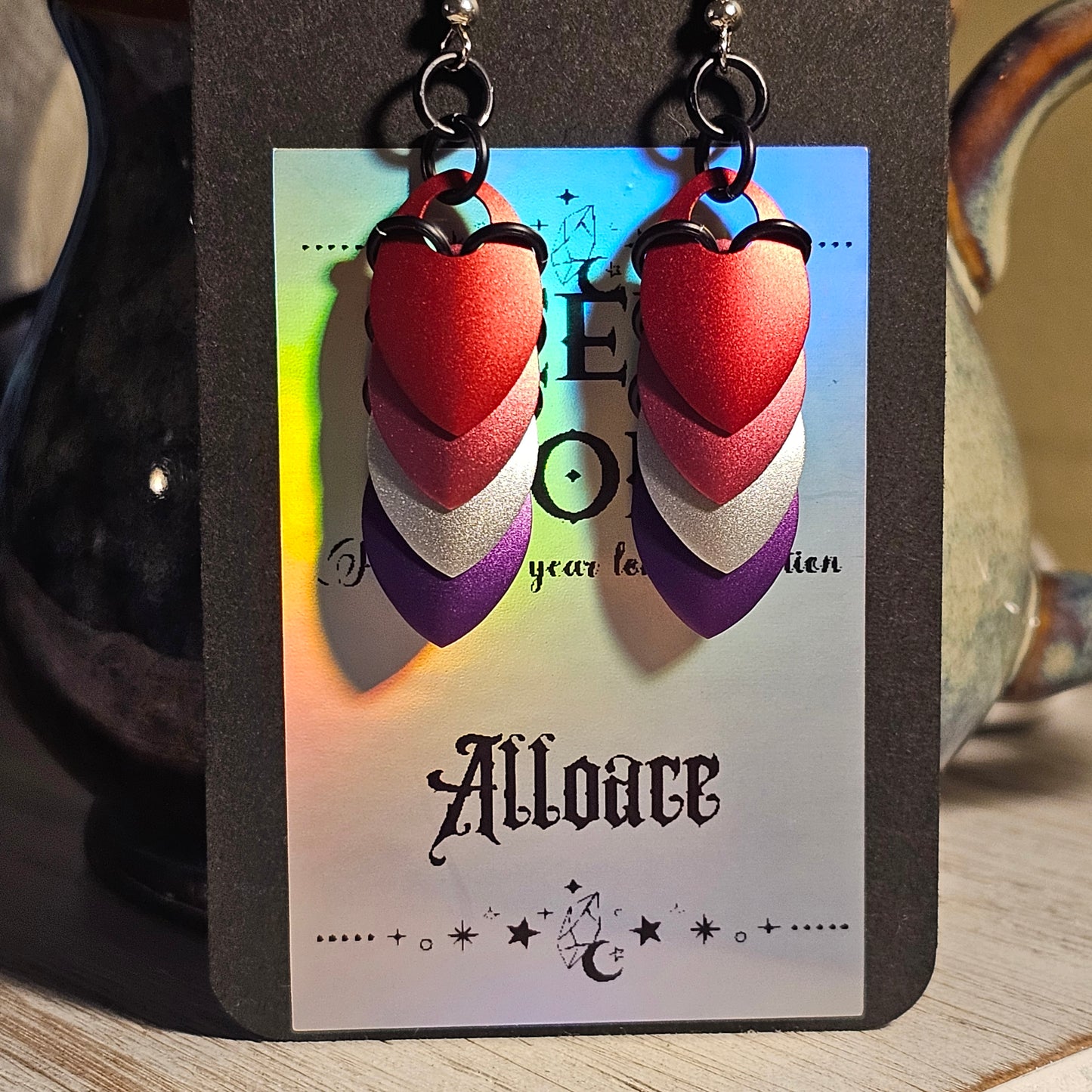 Scalemail Pride Earrings