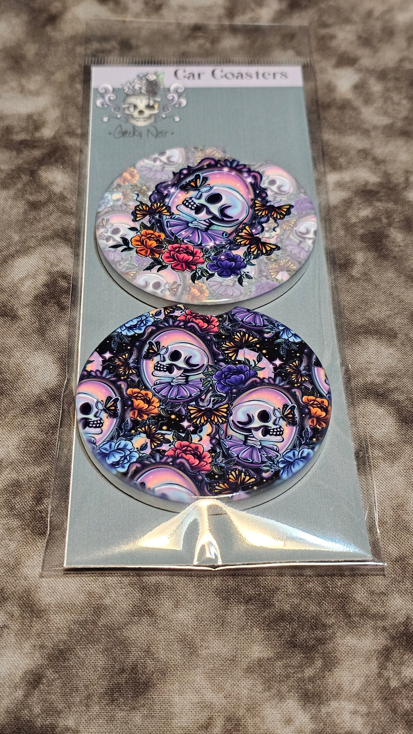 Ceramic Car Coasters
