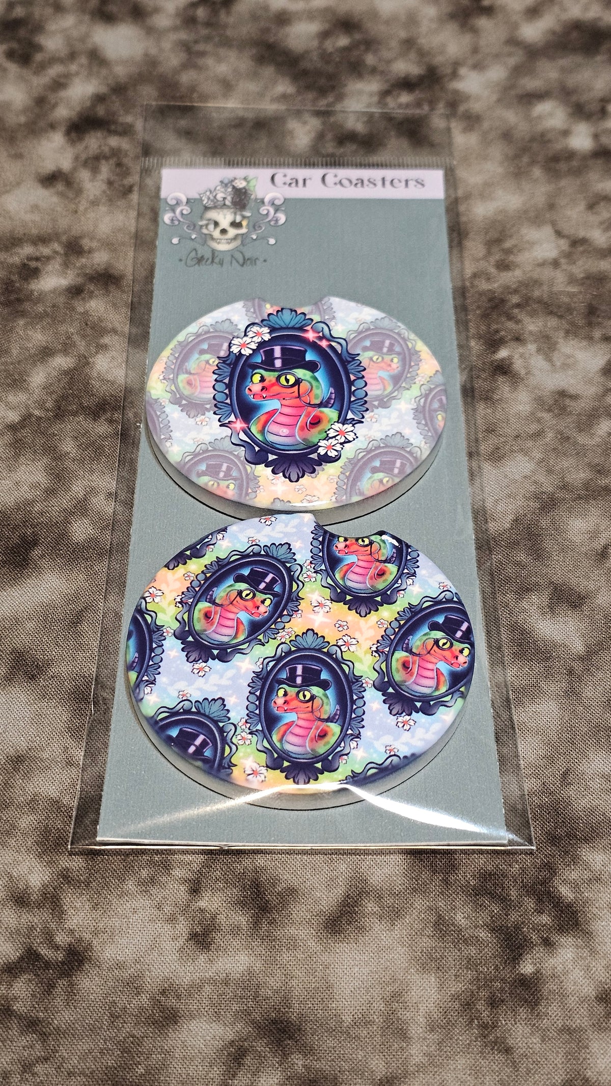 Ceramic Car Coasters