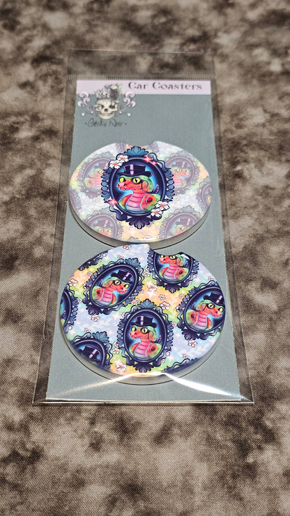 Ceramic Car Coasters