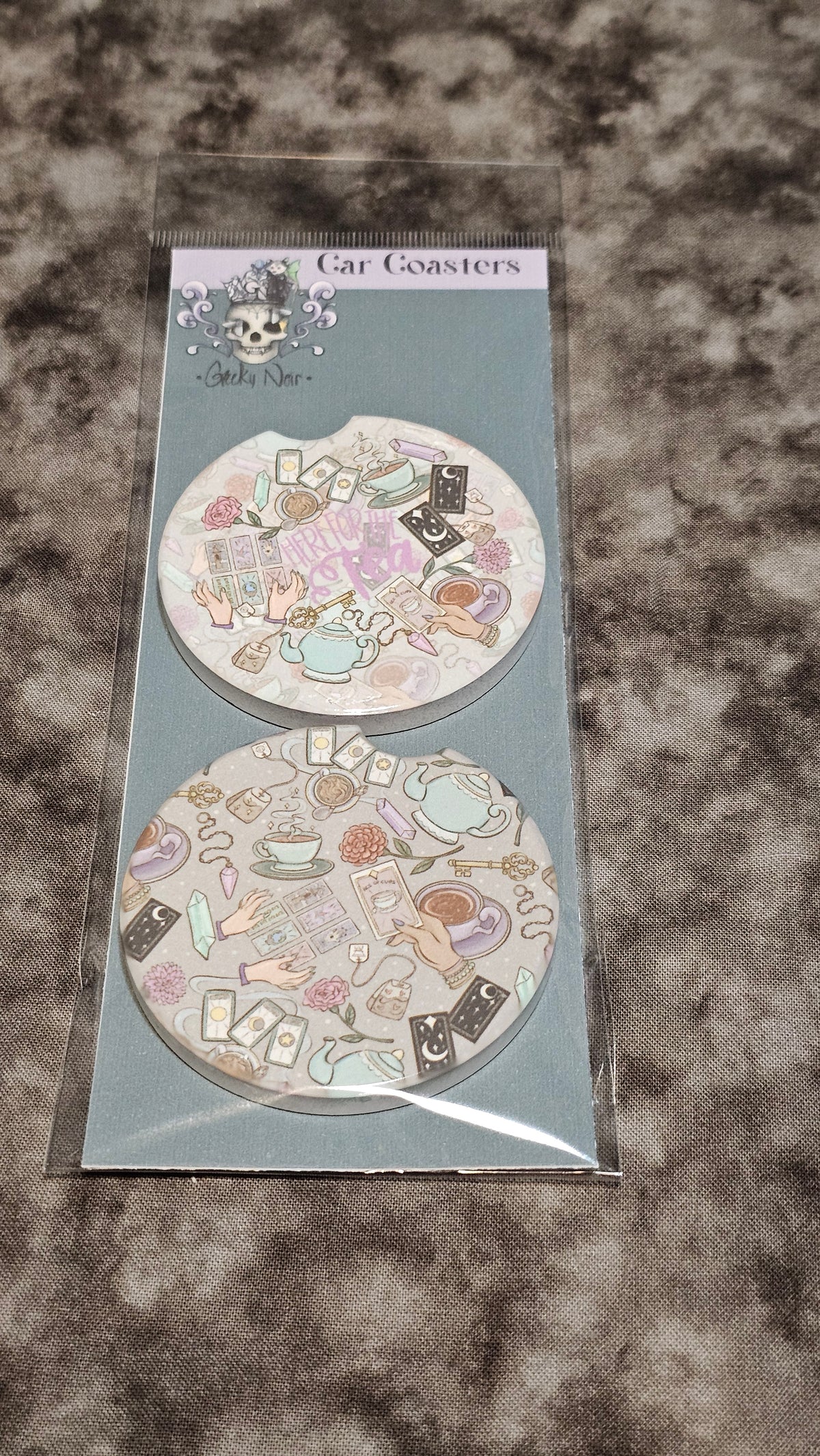 Ceramic Car Coasters