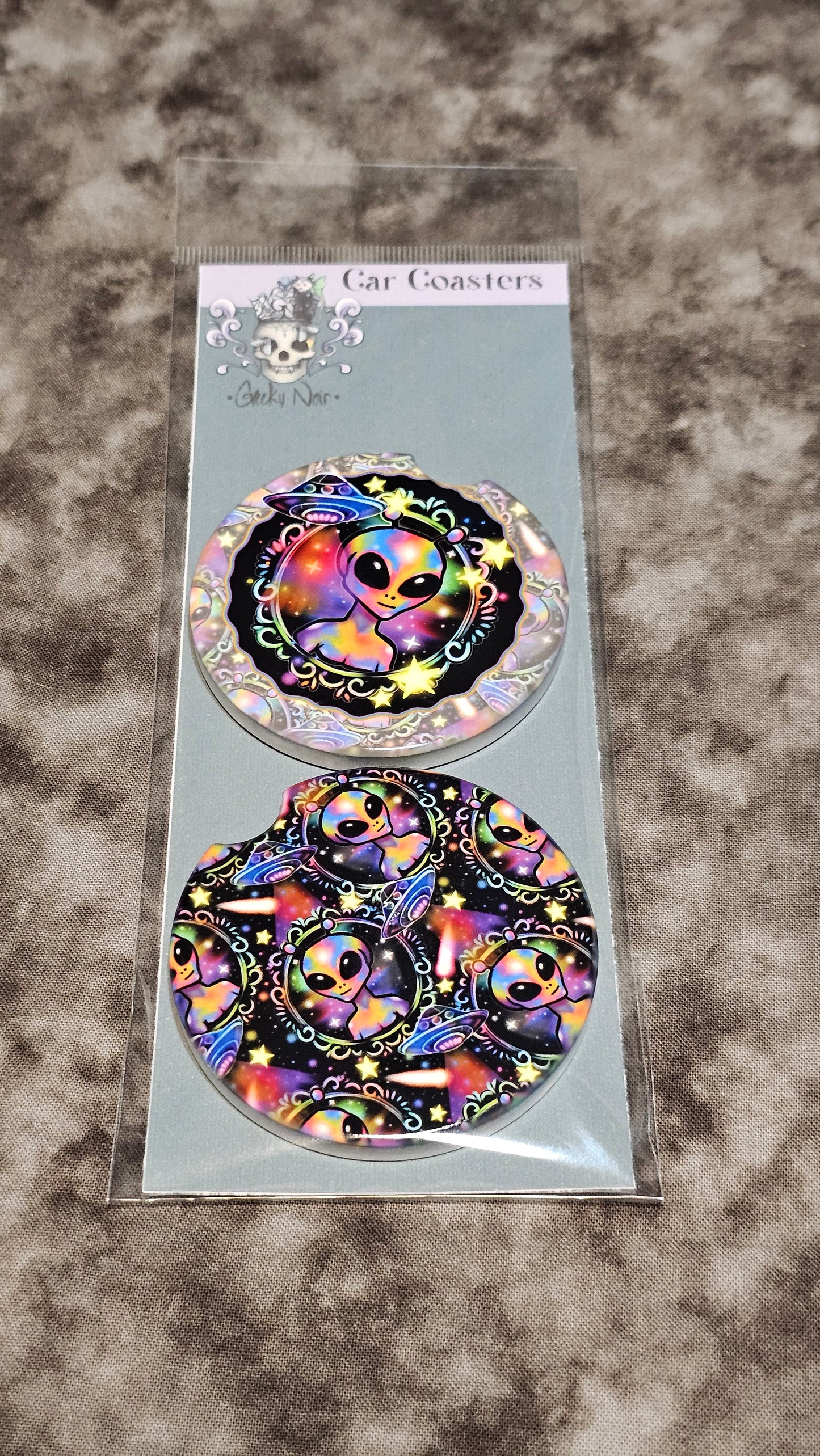 Ceramic Car Coasters