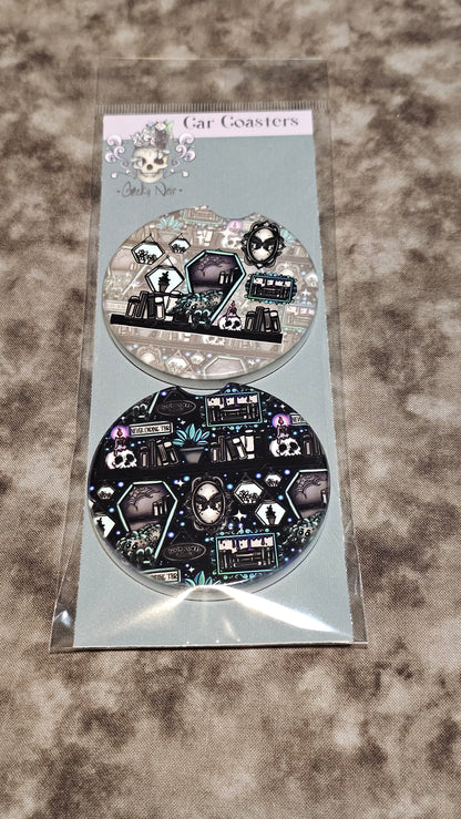 Ceramic Car Coasters