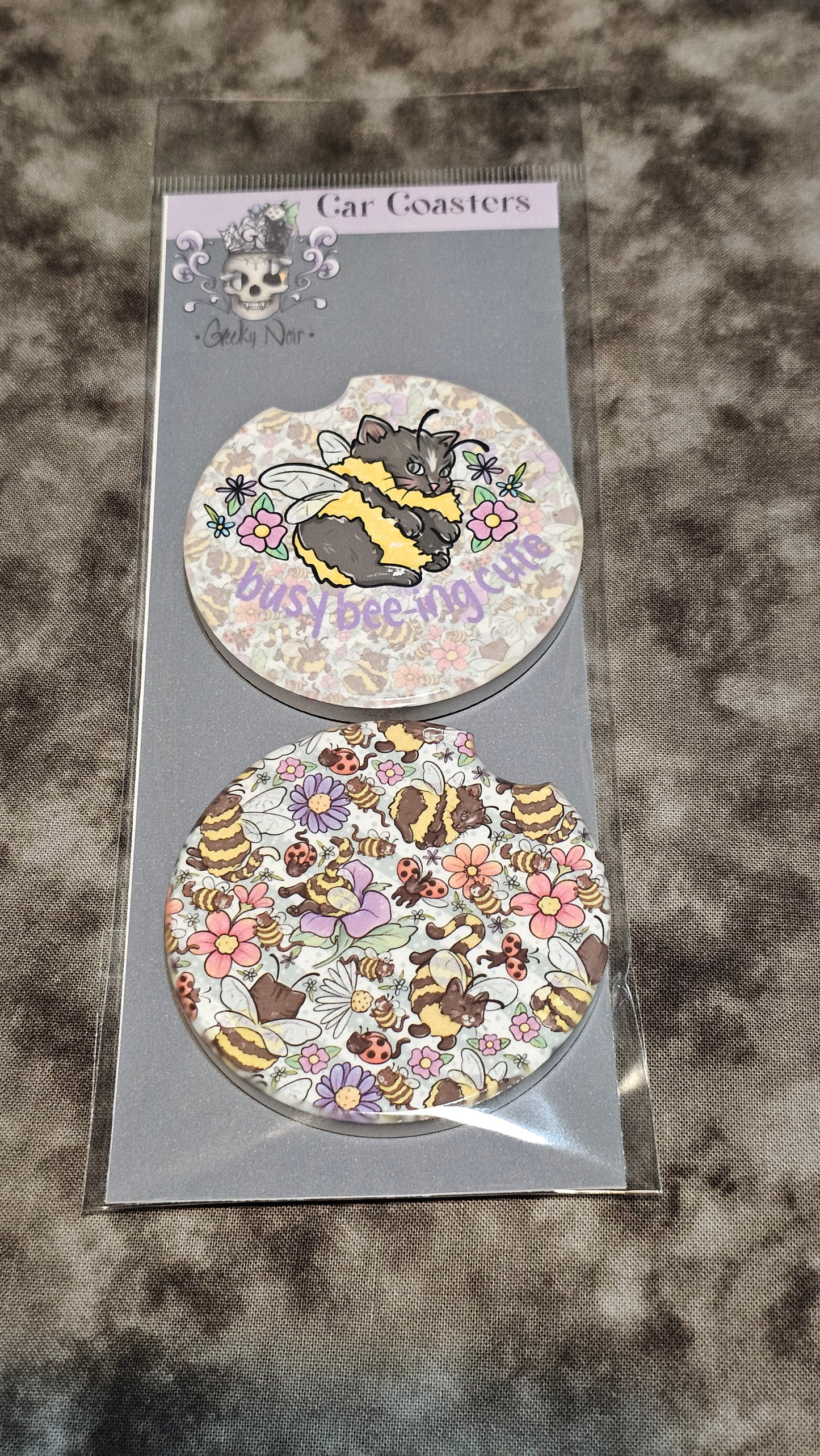 Ceramic Car Coasters