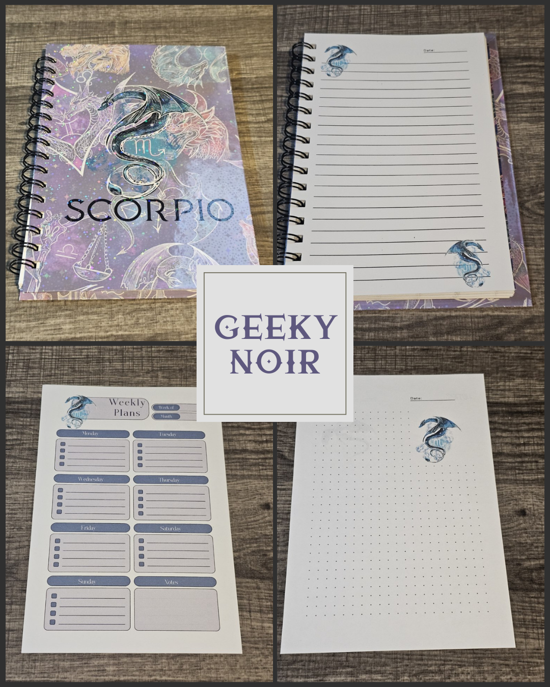 Zodiac Journals/Notebooks/Planners