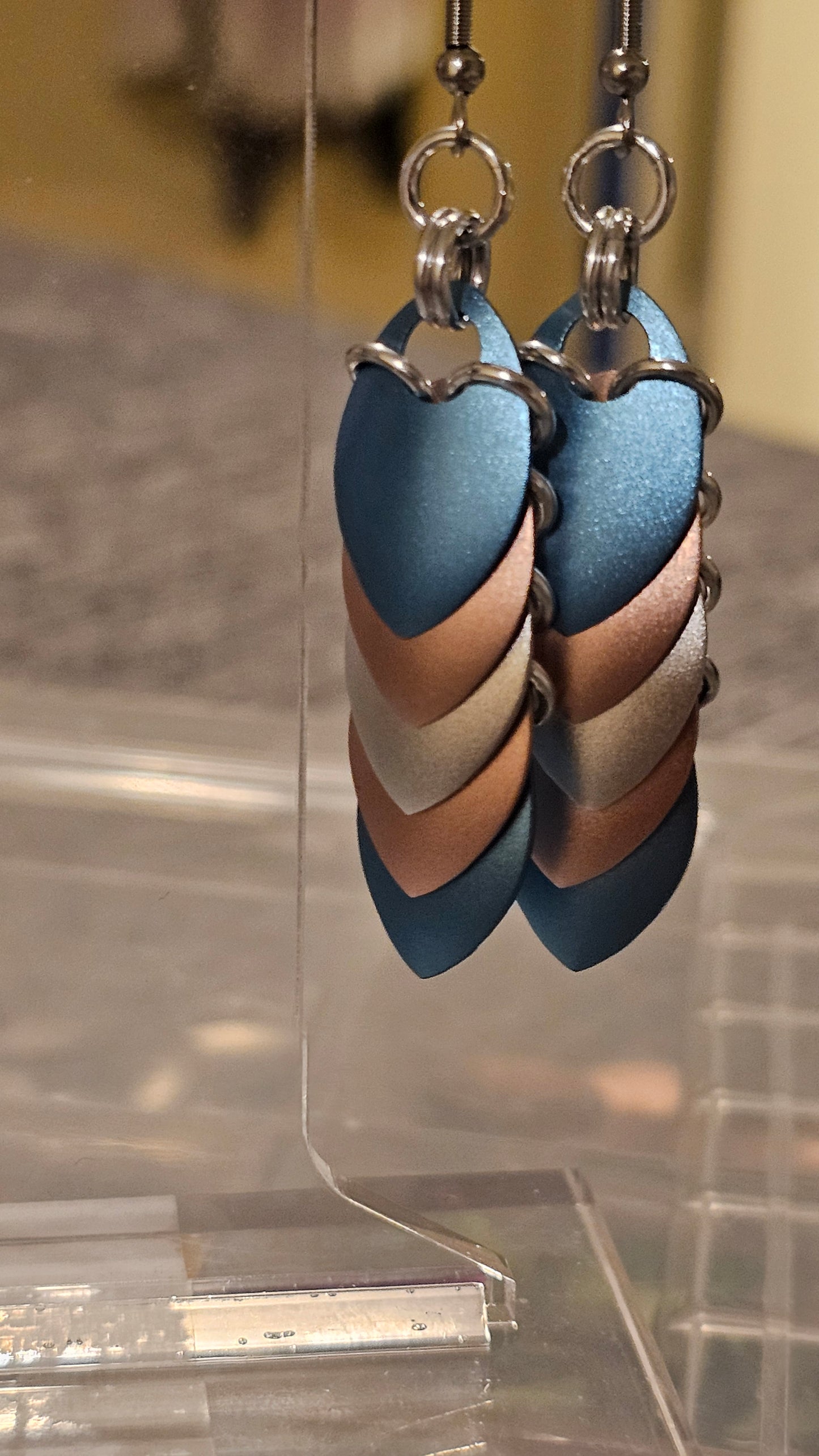 Scalemail Pride Earrings