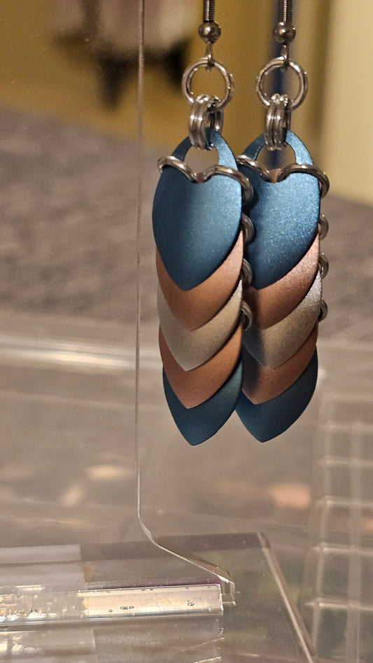 Scalemail Pride Earrings