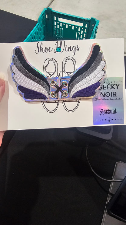 Pride shoe wings