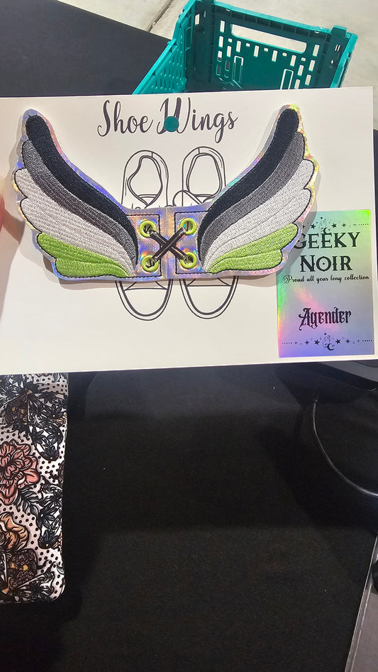 Pride shoe wings