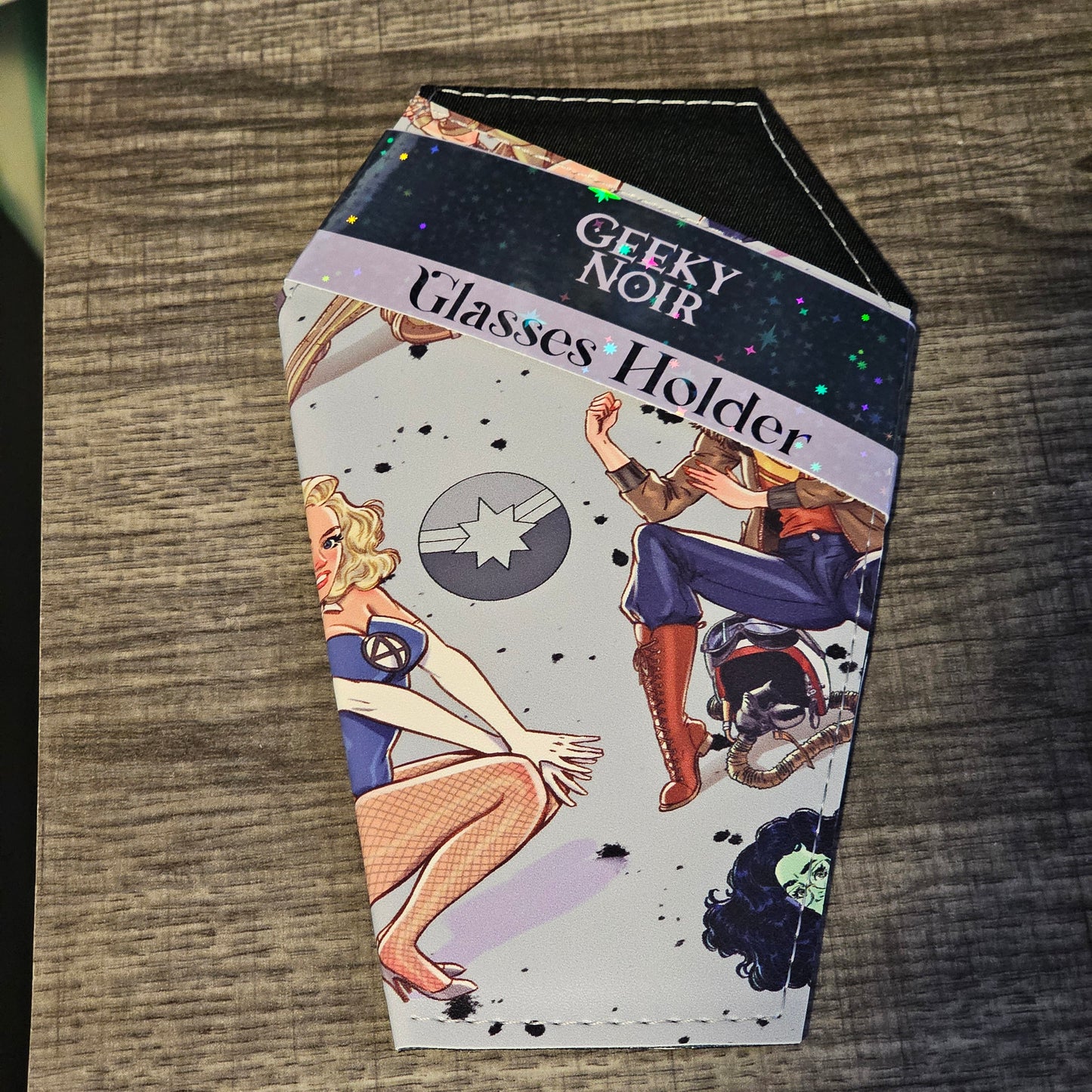 Coffin Glasses Holder