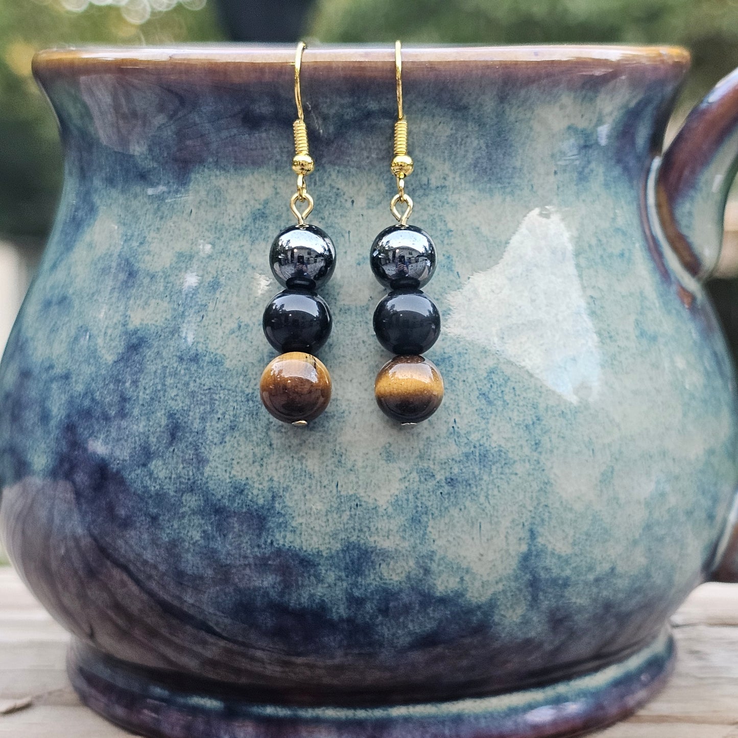 Triple Protection Earrings